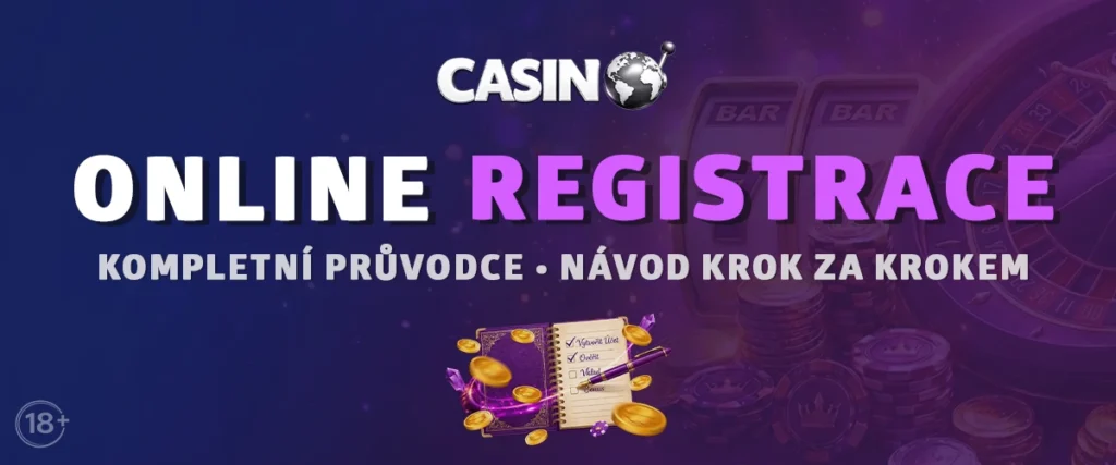 Casino registrace návod krok za krokem